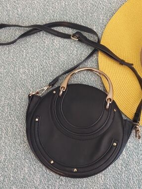 Faux Leather 8" Purse, Certified Vegan